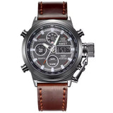 AMST WATERPROOF LEATHER WATCH