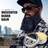 Beard Care Growth Kit, Beard Oil+ Beard Balm+ Beard Comb+ Beard Brush, Perfect Gift for Men