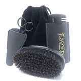 Beard Care Growth Kit, Beard Oil+ Beard Balm+ Beard Comb+ Beard Brush, Perfect Gift for Men