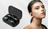 M10 Wireless Bluetooth Earbuds 5.3 in-Ear Waterproof Bluetooth Earphones with Mic, Noise-Cancellation