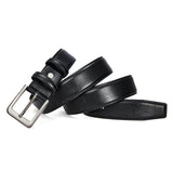 Men's Classic Elegant Buckle Leather Belt - Brown n Black