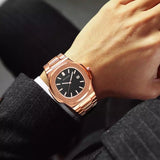 Men Wrist Luxury Stainless Steel Mechanical Custom Watch